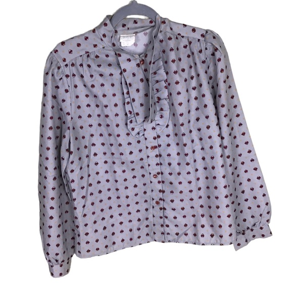Blvd Row  of California Vintage blouse Sz. 12 - Picture 1 of 8